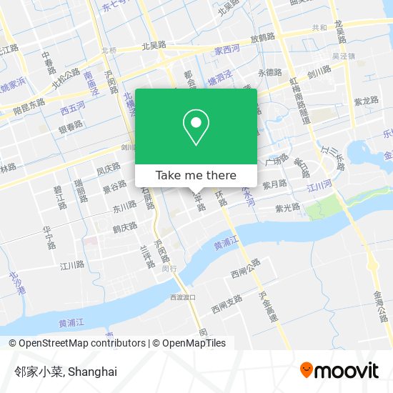 邻家小菜 map