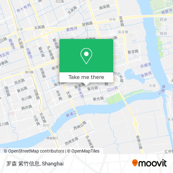 罗森 紫竹信息 map
