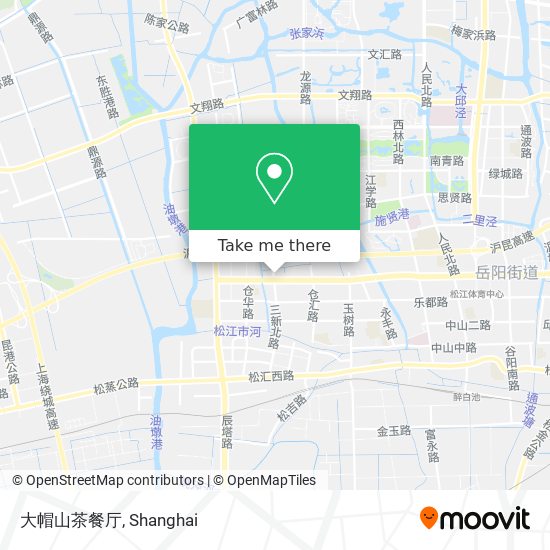 大帽山茶餐厅 map