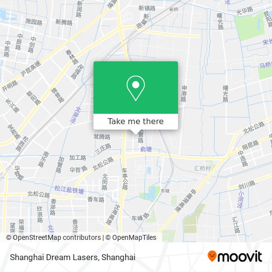 Shanghai Dream Lasers map