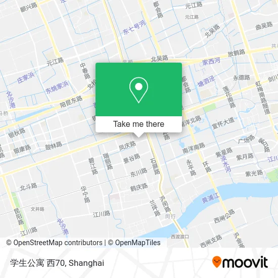 学生公寓 西70 map