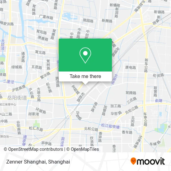 Zenner Shanghai map