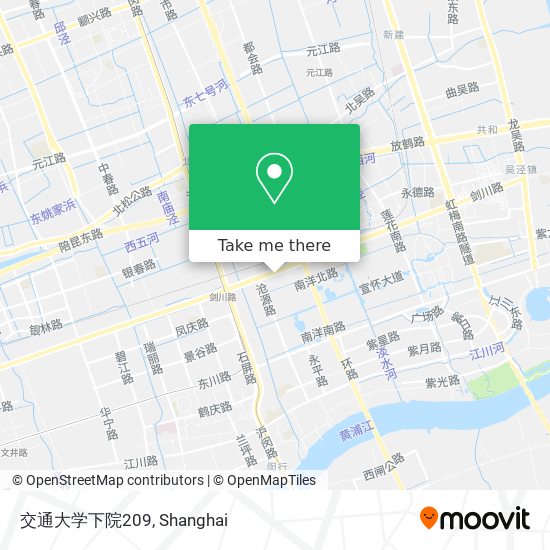 交通大学下院209 map