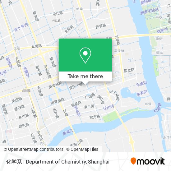 化学系 | Department of Chemist ry map