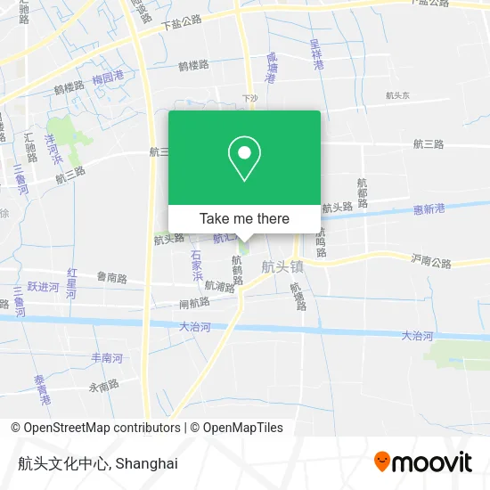 航头文化中心 map