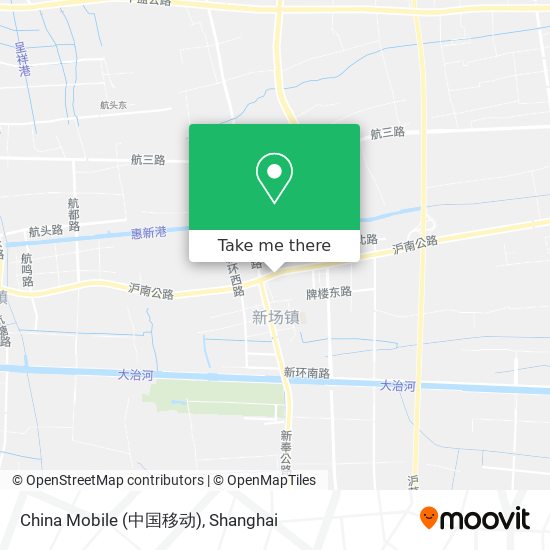 China Mobile (中国移动) map