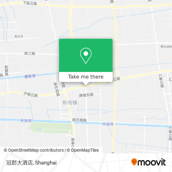冠郡大酒店 map