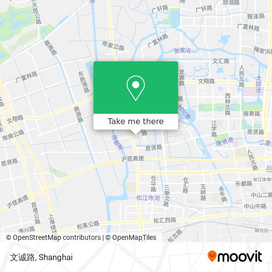文诚路 map