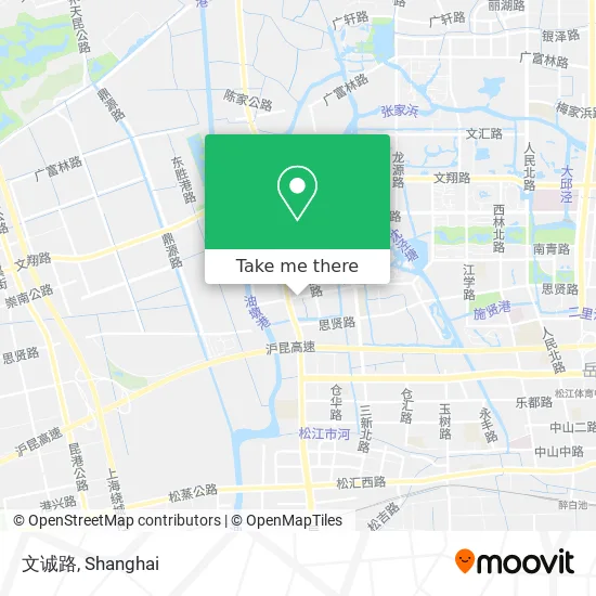 文诚路 map