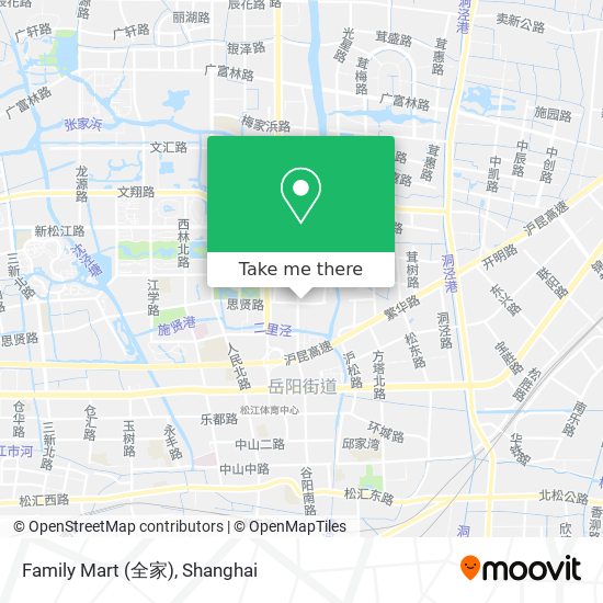 Family Mart (全家) map