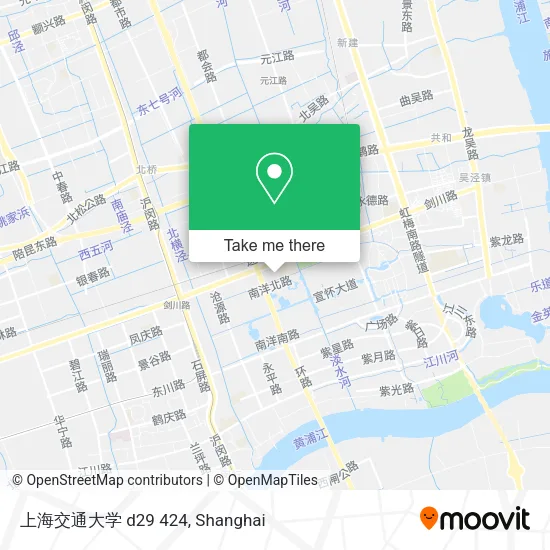 上海交通大学 d29 424 map