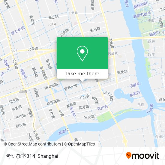 考研教室314 map