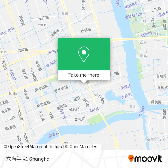 东海学院 map