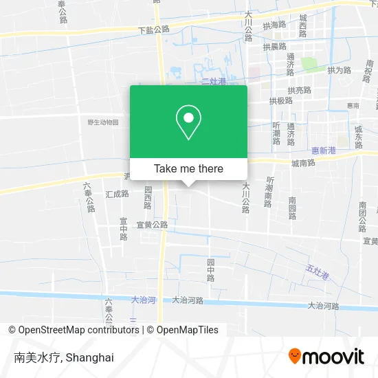 南美水疗 map