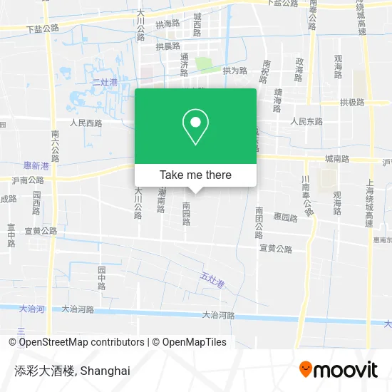 添彩大酒楼 map
