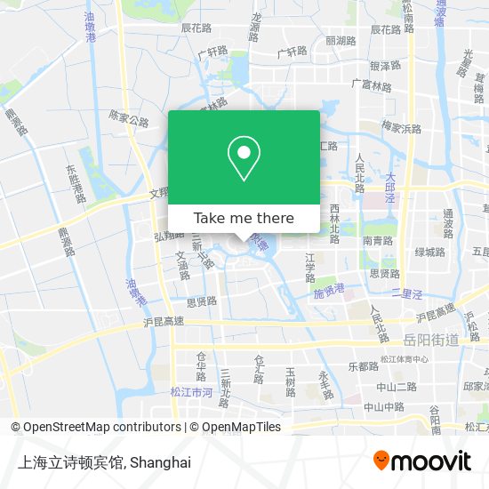 上海立诗顿宾馆 map