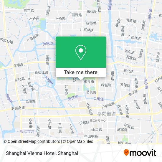 Shanghai Vienna Hotel map