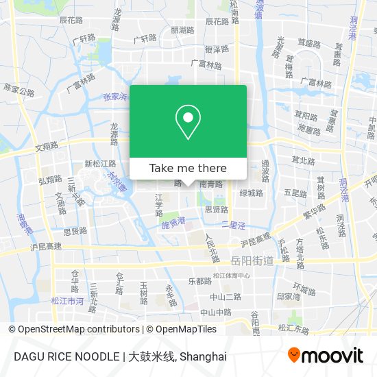 DAGU RICE NOODLE | 大鼓米线 map