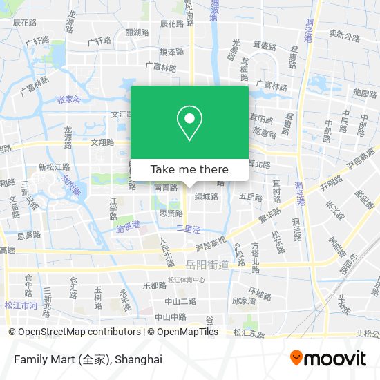 Family Mart (全家) map