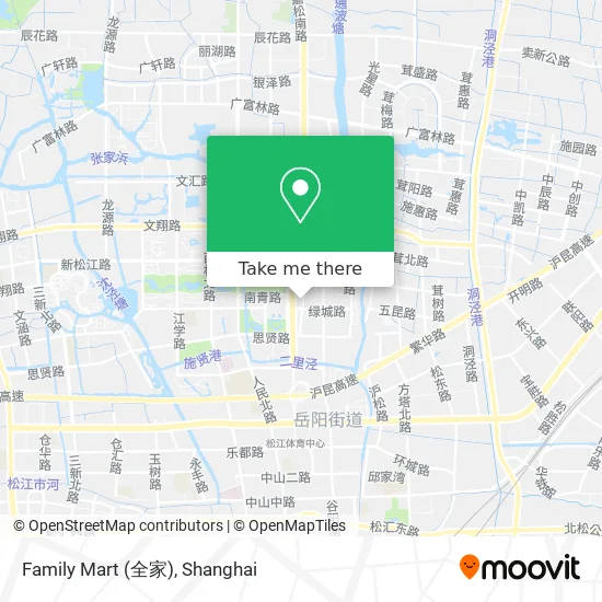 Family Mart (全家) map