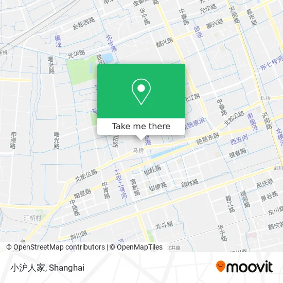 小沪人家 map