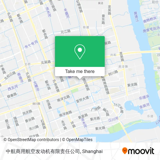 中航商用航空发动机有限责任公司 map