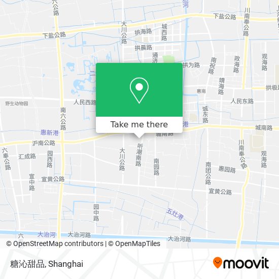 糖沁甜品 map