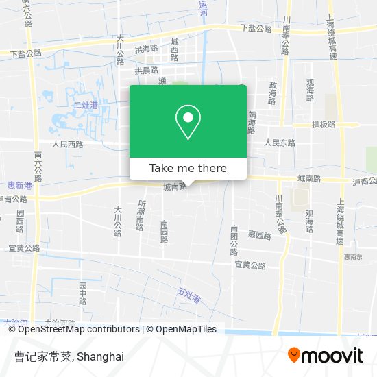 曹记家常菜 map