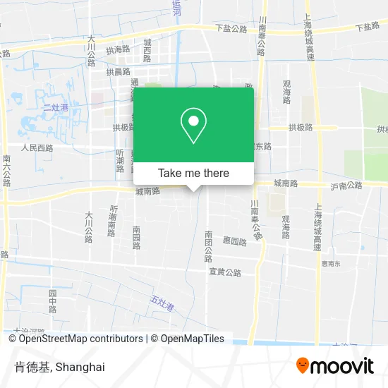 肯德基 map