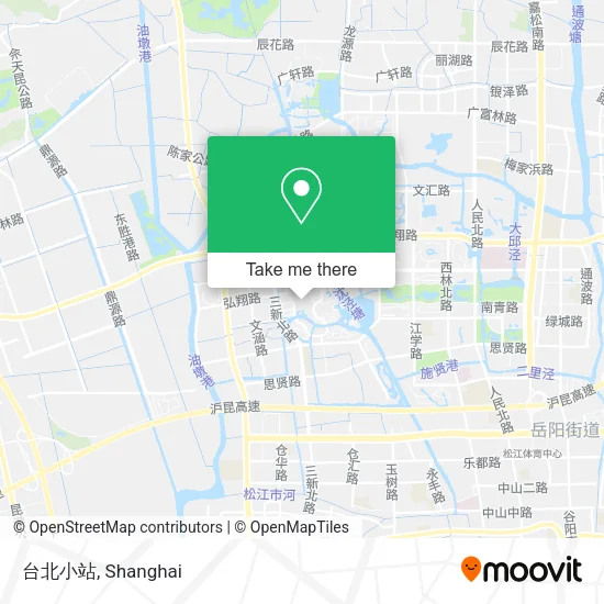 台北小站 map