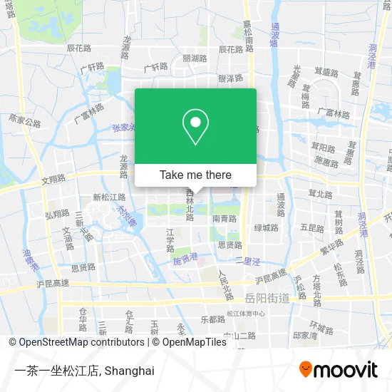 一茶一坐松江店 map