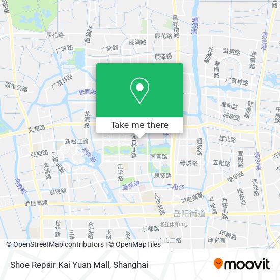 Shoe Repair Kai Yuan Mall map