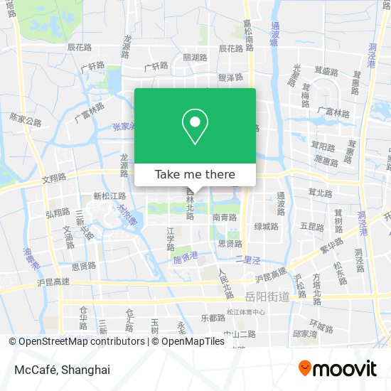 McCafé map