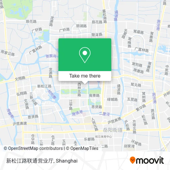 新松江路联通营业厅 map