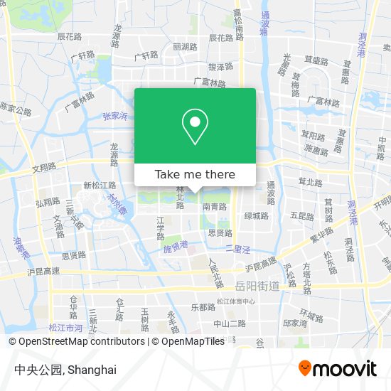 中央公园 map