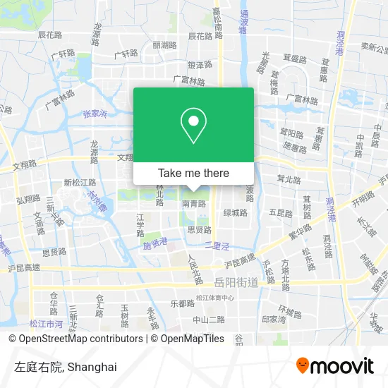 左庭右院 map