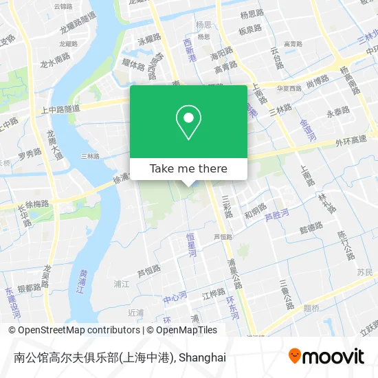 南公馆高尔夫俱乐部(上海中港) map