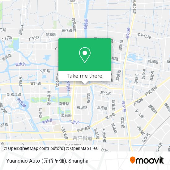 Yuanqiao Auto (元侨车饰) map