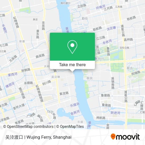 吴泾渡口 | Wujing Ferry map
