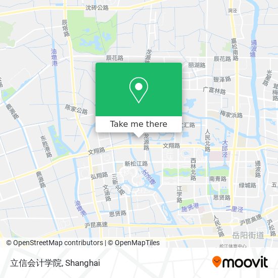 立信会计学院 map