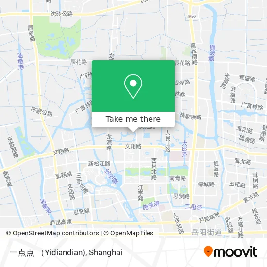 一点点 （Yidiandian) map