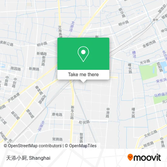 天添小厨 map
