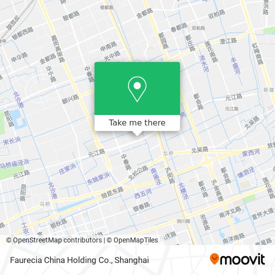 Faurecia China Holding Co. map