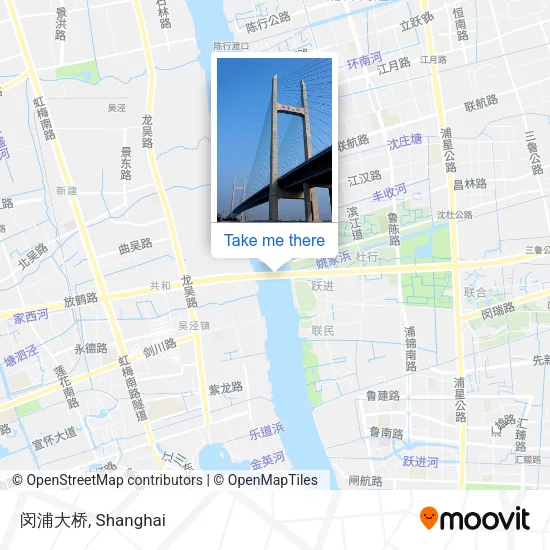 闵浦大桥 map