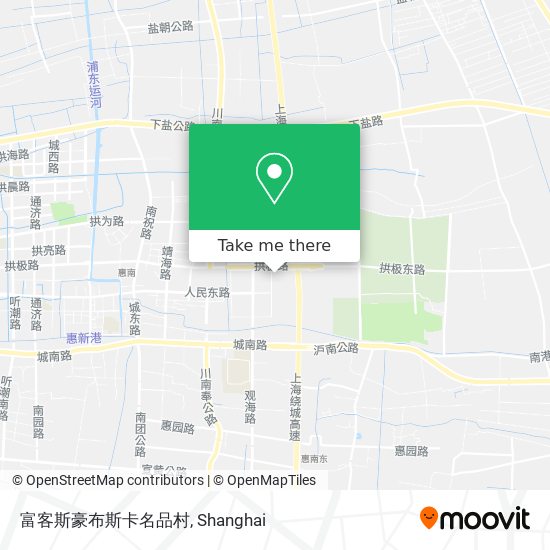富客斯豪布斯卡名品村 map