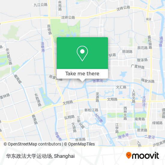 华东政法大学运动场 map