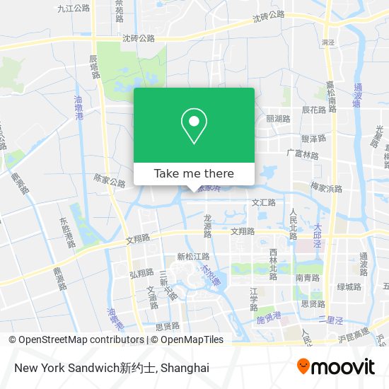 New York Sandwich新约士 map