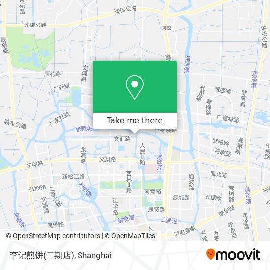 李记煎饼(二期店) map