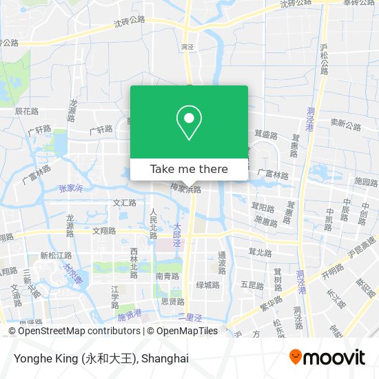 Yonghe King (永和大王) map