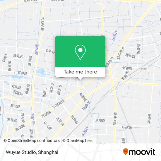 Wuyue Studio map